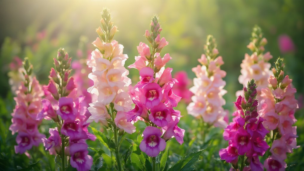 vibrant fragrant garden flowers