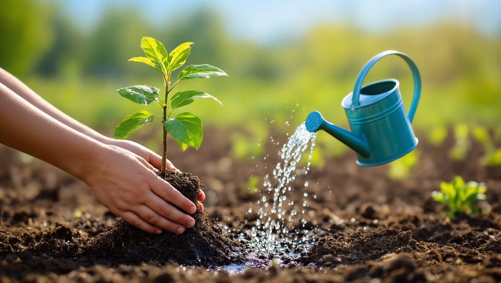 water deeply fertilize wisely