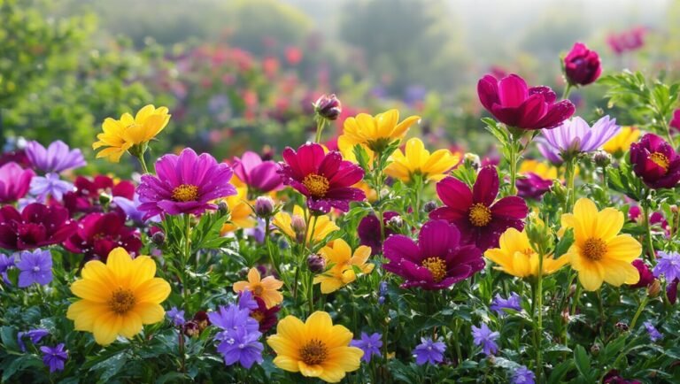 year round blooming flowers