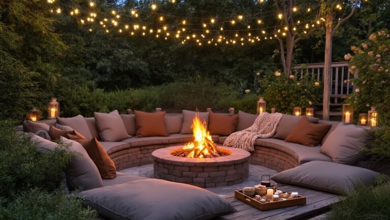backyard fire pit inspiration
