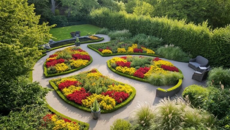 balanced and beautiful garden