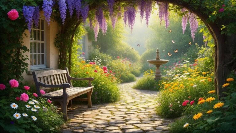 charming cottage garden design