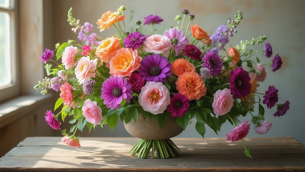 color theory in floral design