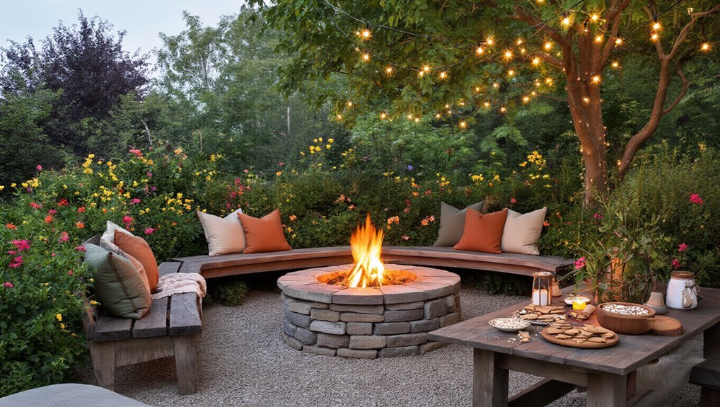 cozy fire pit gatherings