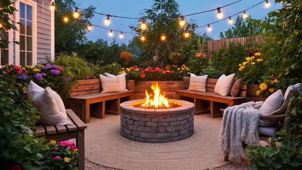 creative diy fire pit