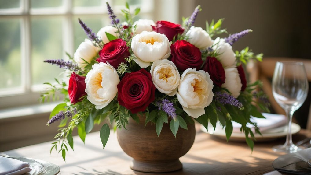creative floral centerpiece design