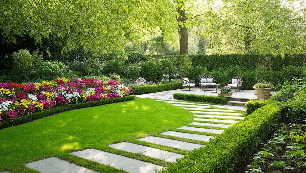 defined outdoor zones creation