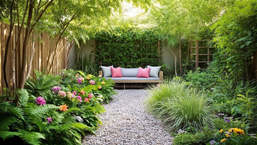 defined zones with pathways