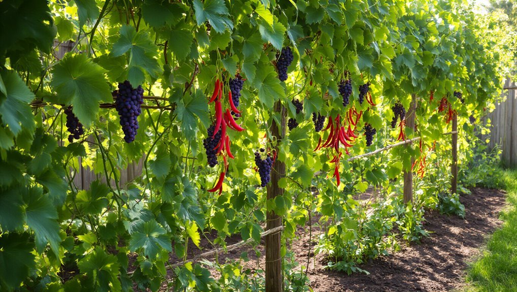 edible climbing vines gardening