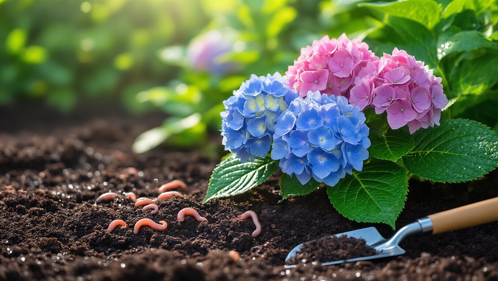 ideal soil conditions hydrangeas