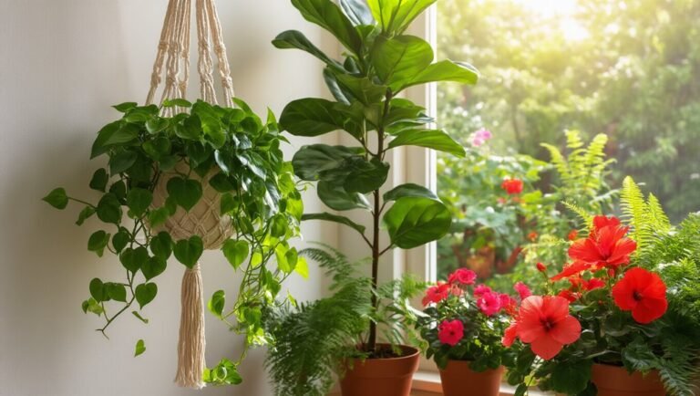 indoor and outdoor plant selection