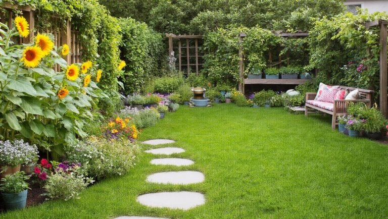 inspiring backyard garden layouts