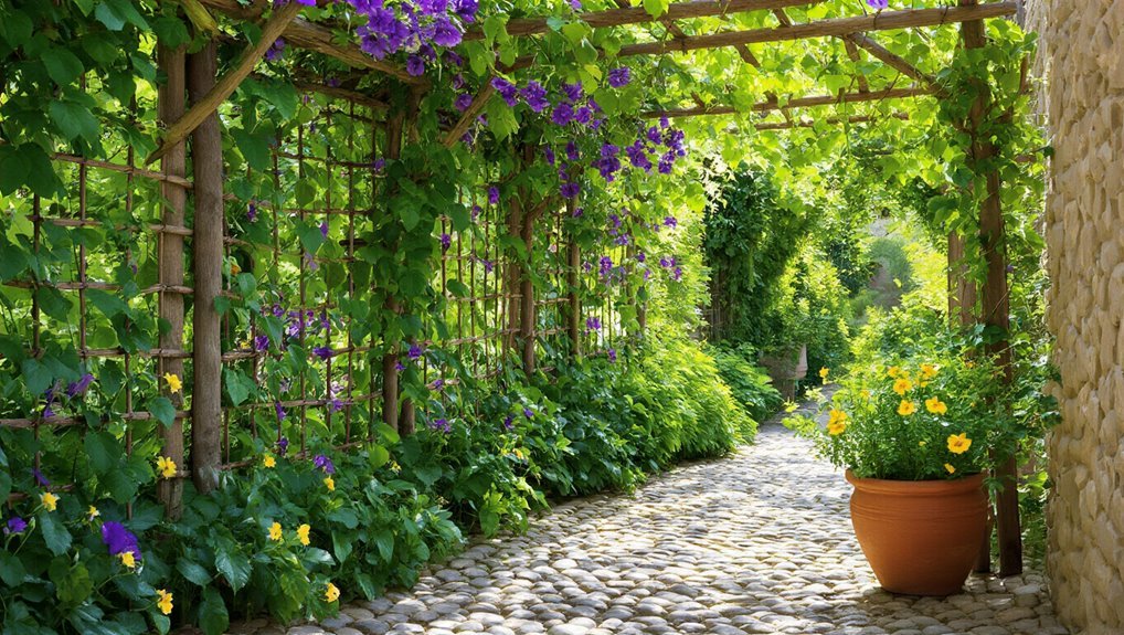 low maintenance climbing vines