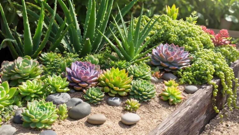 low maintenance succulent gardens