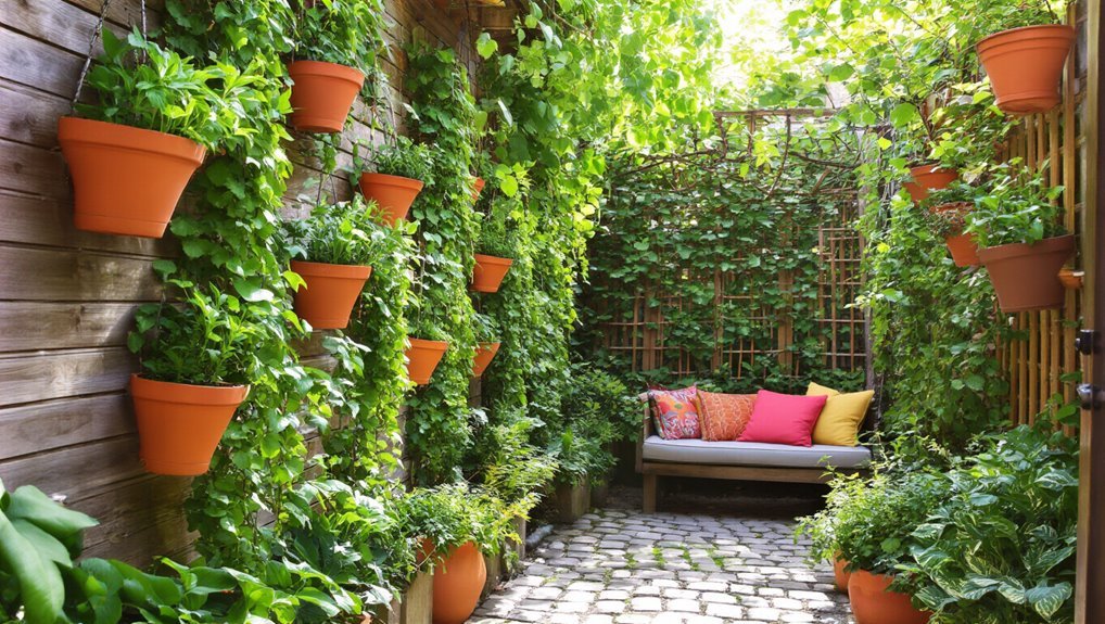 maximize backyard vertical space