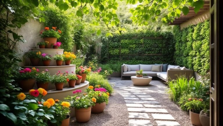 maximize space in backyard