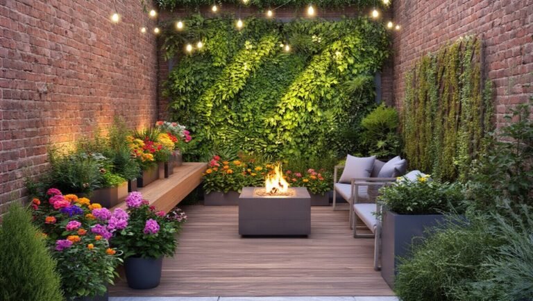 maximizing small backyard beauty