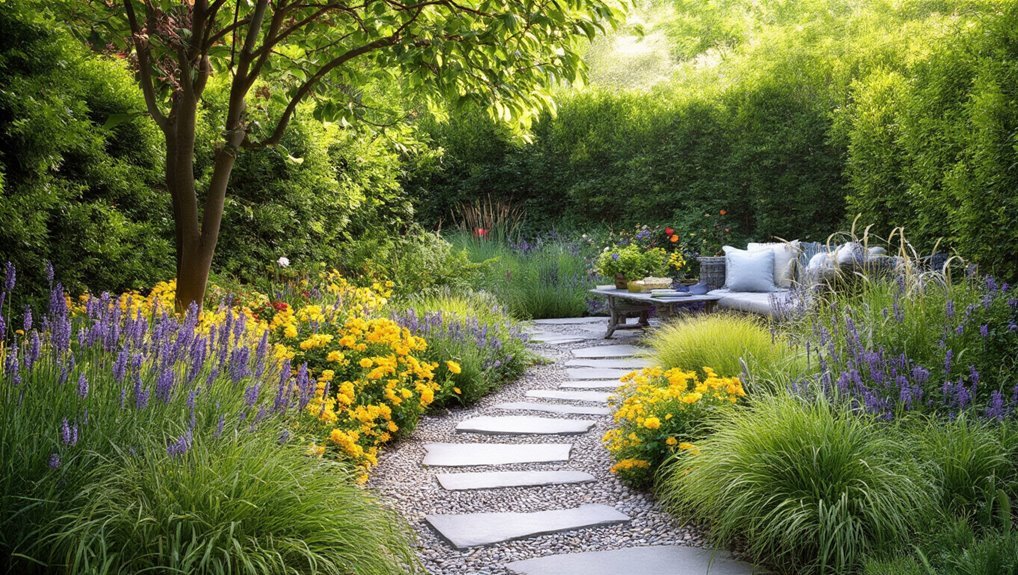 pathways and borders enhance