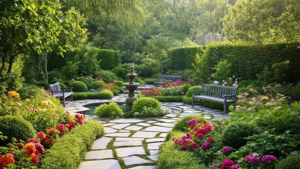 pathways enhance garden appeal