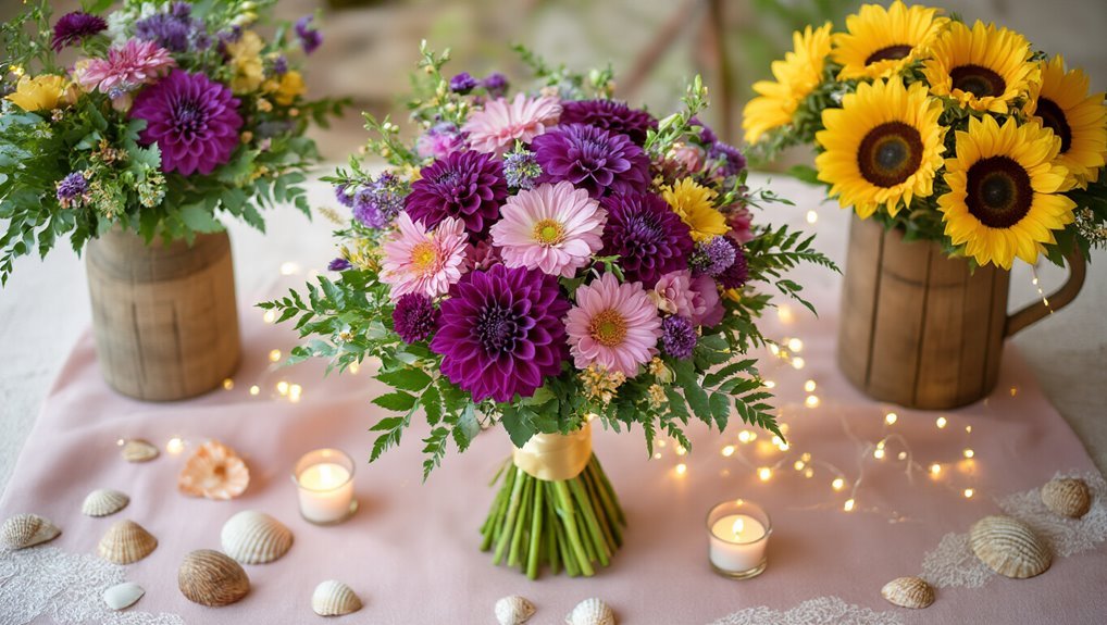 personalize flower arrangements creatively