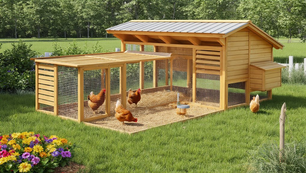 regular chicken coop maintenance