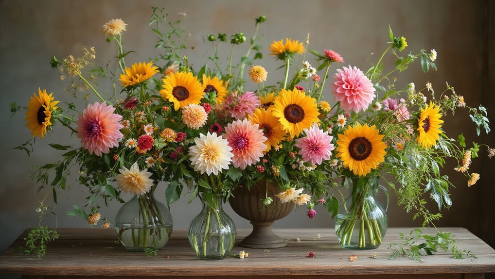 seasonal flower arrangement tips