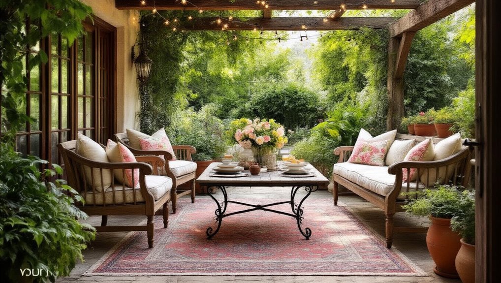 vintage outdoor retreat ideas