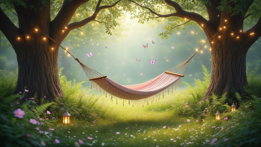 dreamy hammock garden retreat