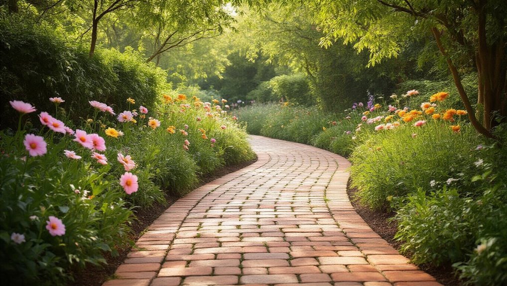elegant durable garden path
