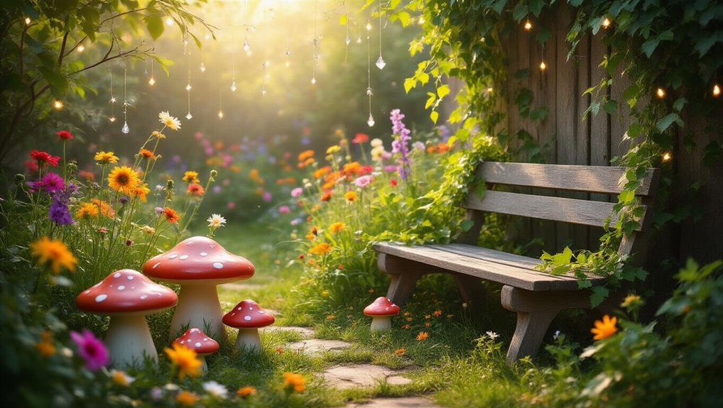 enchanting floral garden displays