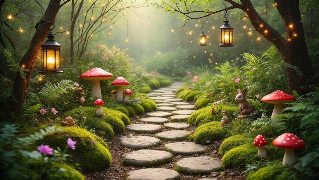 enchanting garden pathways await