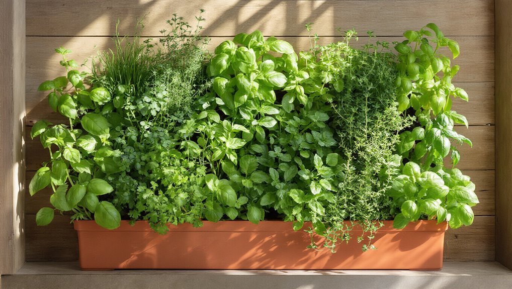 maximize kitchen herb space