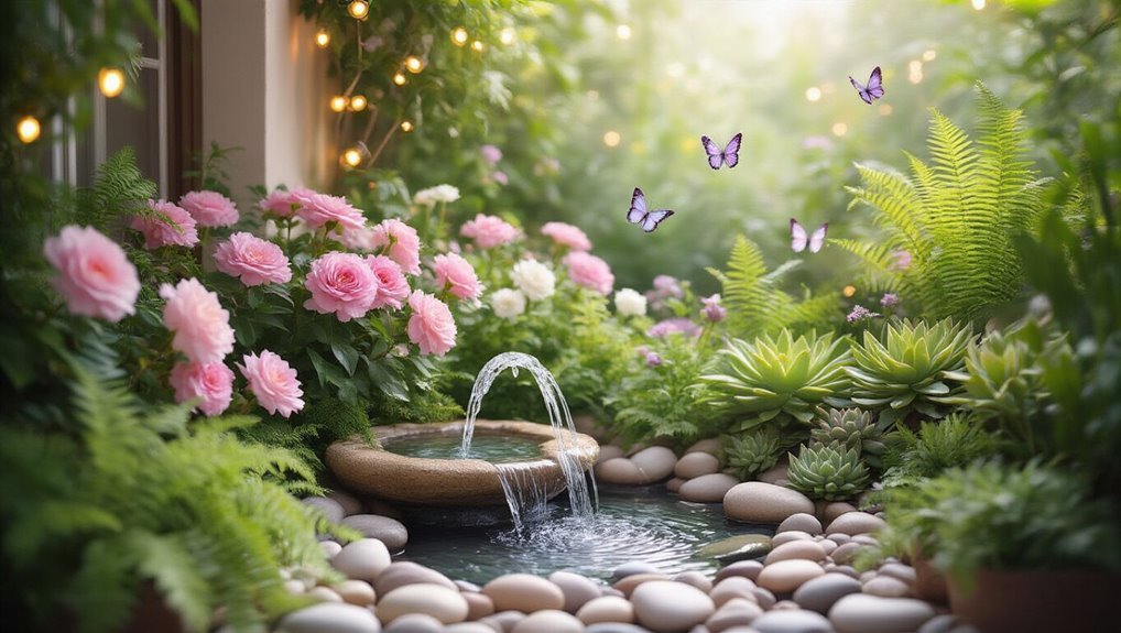 miniature water feature oasis