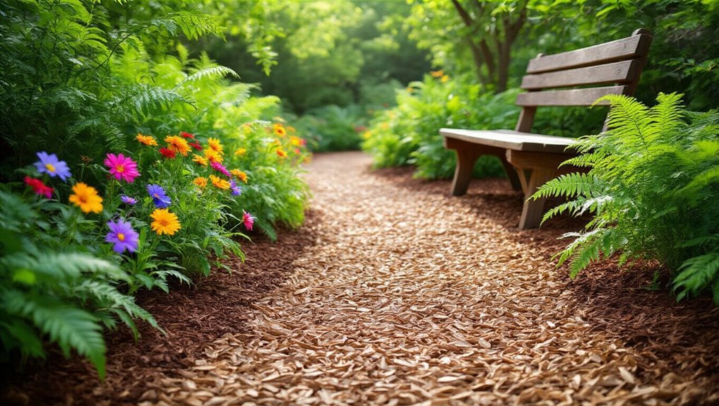 natural affordable garden paths