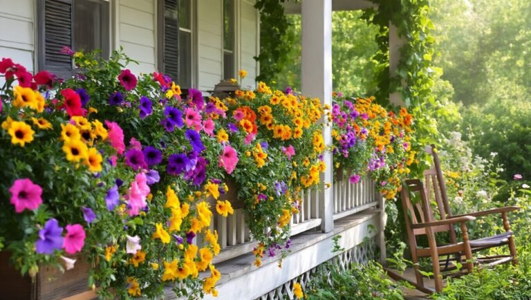 non stop blooming porch flowers