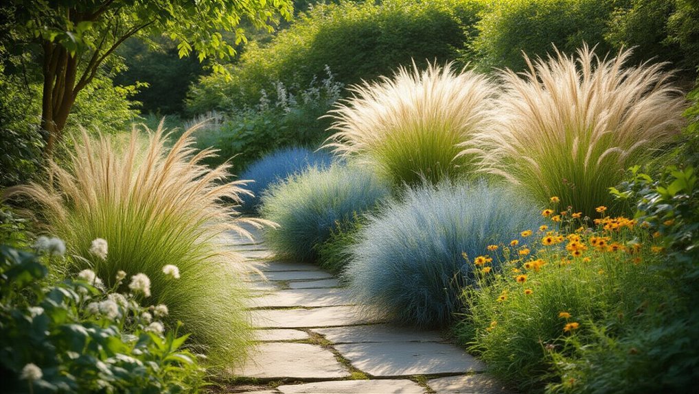 ornamental grasses enhance gardens