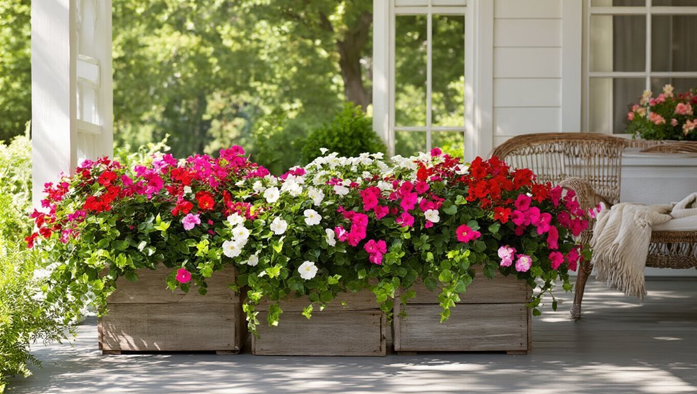vibrant flowers for shade