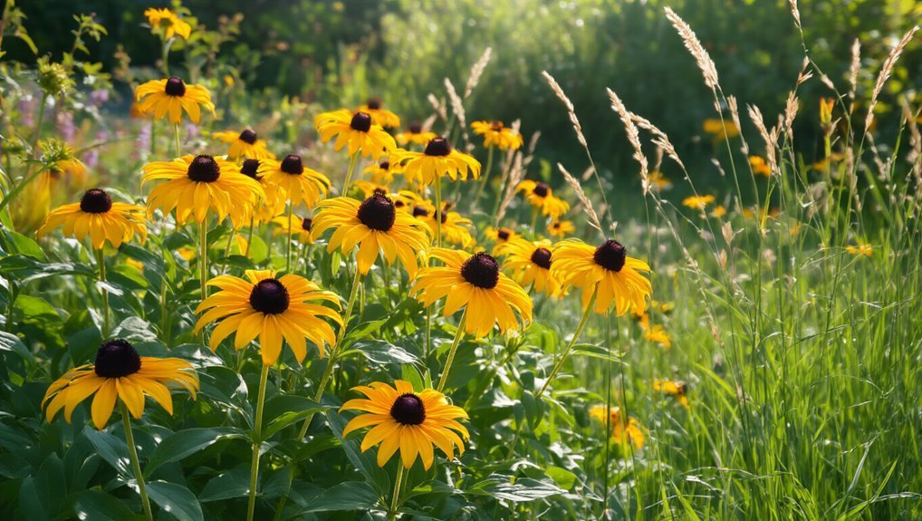 vibrant low maintenance garden flowers