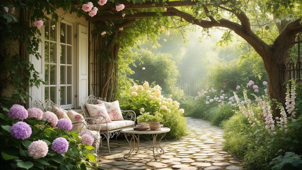 vintage garden furniture inspiration