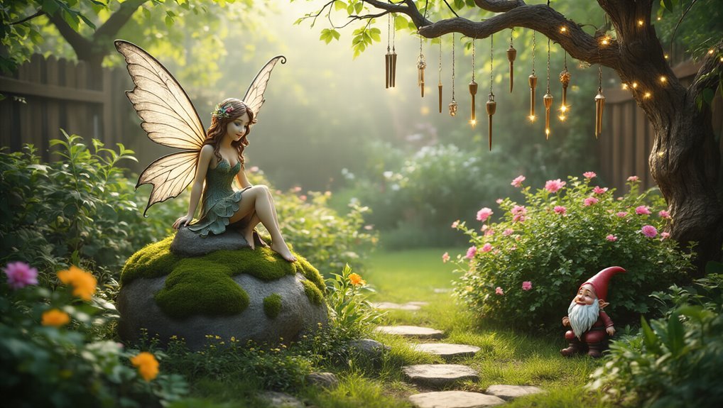 whimsical garden statues enchant