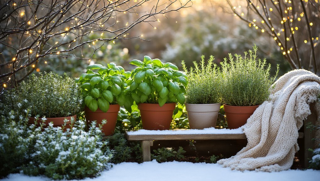 winter herb garden essentials