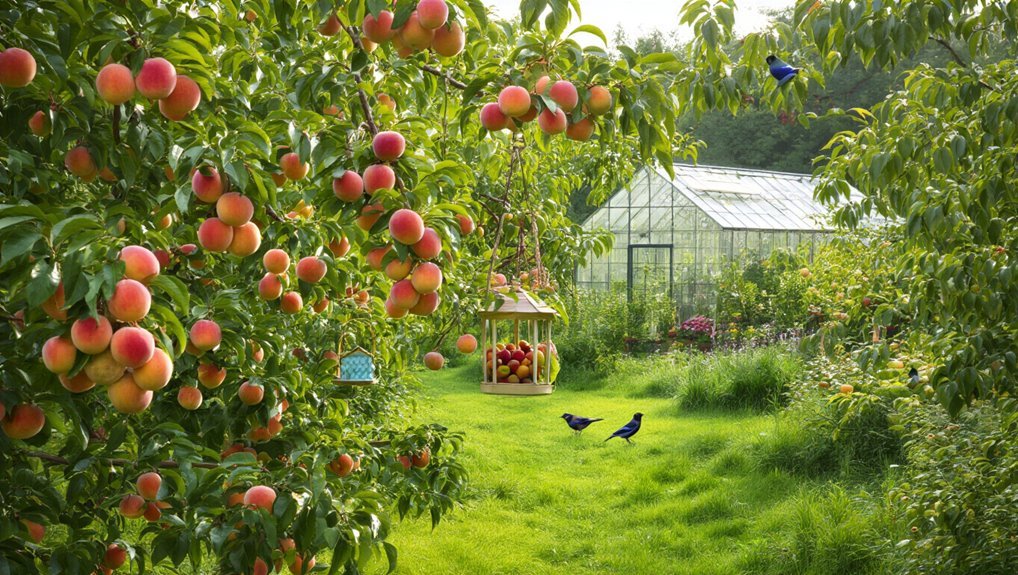 aesthetic fruit tree layout