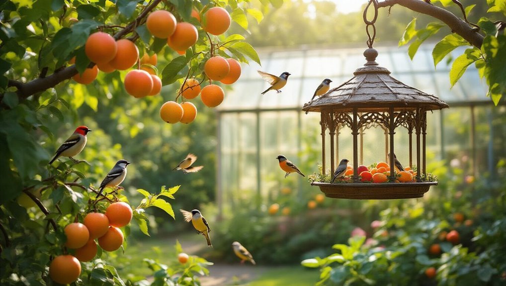 types of bird feeders
