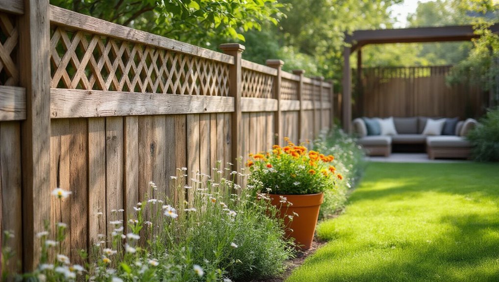 affordable stylish fence design