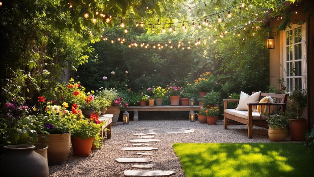 transform outdoor spaces with lighting