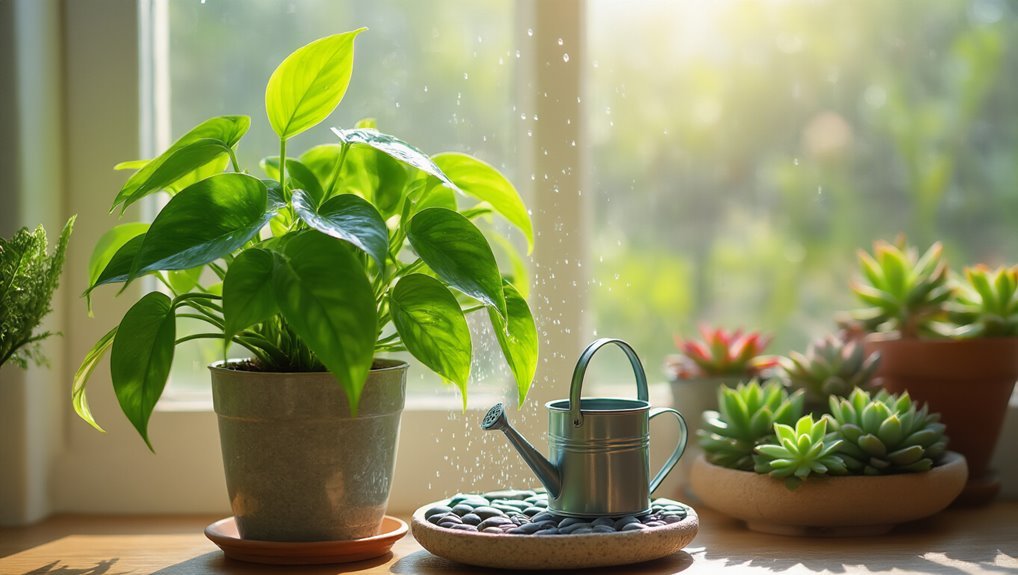 assess and adjust plant care