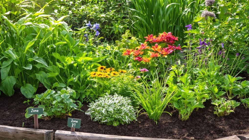 choose plants for zones