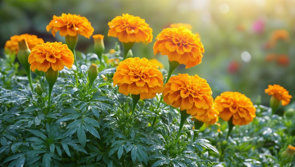 easy care vibrant marigolds