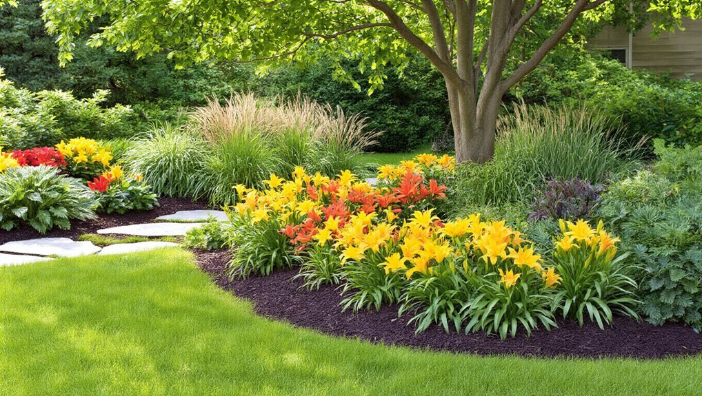 low maintenance colorful landscaping options
