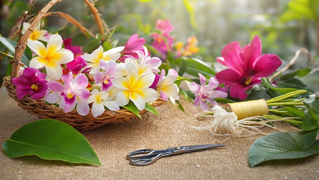 materials for making leis